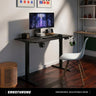 Ergo Throne V One - Electric Standing Desk (Matt Black), 5-Year Warranty (100–140 cm)