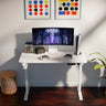 Ergo Throne V One - Electric Standing Desk (White), 5-Year Warranty (100–140 cm)