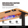Ergo Throne V One - Electric Standing Desk (Baverian Beach), 5-Year Warranty (100–140 cm)